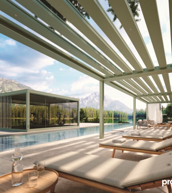 Image of Pratic Carrera Aluminium Pergola