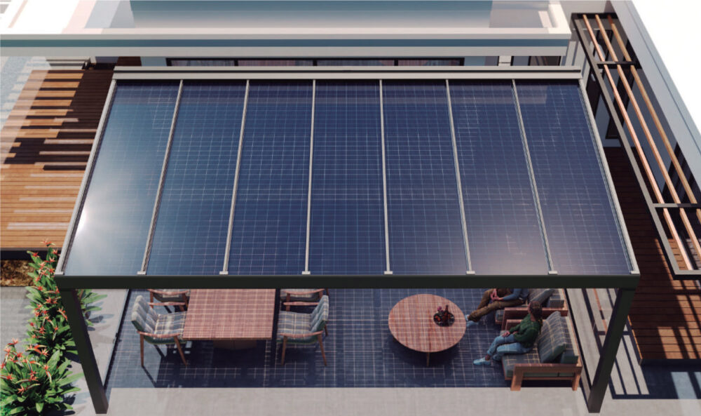 Image of a Photovoltaic Pergola