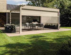 An image of the Pratic Sense Aluminium Pergola