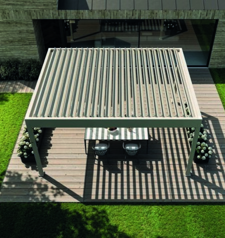 An Image of the New Pratic Sense Bioclimatic Pergola